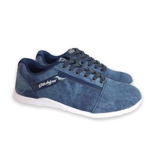 KR Strikeforce Women's Nova Lite Blue Denim Sparkle Bowling Shoes Size 8.5 NEW